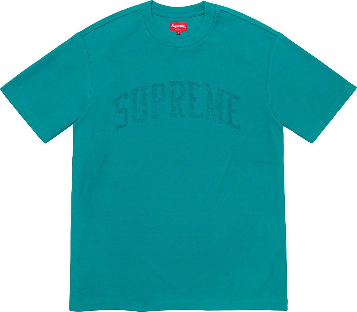 Chenille Arc Logo S/S Top view 2